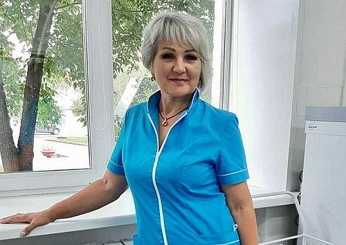 Анна Гундич, фельдшер из Хакасии. Фото пресс-службы Минздрава Хакасии